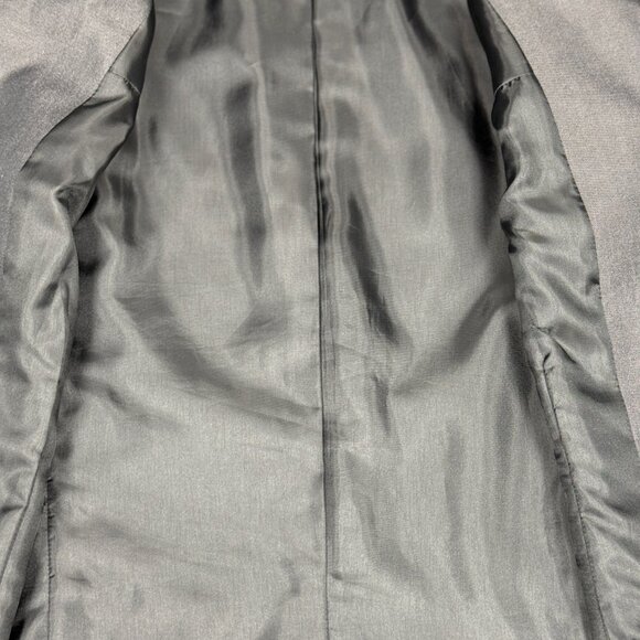 Women's TALBOTS Button-Down Blazer Jacket‎ Gray- Size 10 - Picture 8 of 10